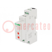Dimmer; for DIN rail mounting; 230VAC; -25÷50°C