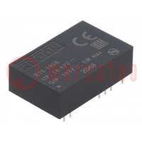 Converter: DC/DC; 5W; Uin: 14÷17V; Uout: 59÷130VDC; DIP24; Rxx-B