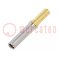 Contact; female; 16; gold-plated; 20AWG÷16AWG; AHD,AT; bulk; 13A