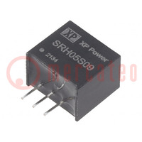 Convertisseur: DC/DC; Ud'entrée: 14÷72V; Ubase: 9VDC; Ibase: 500mA