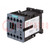 Contactor: 3-pole; NO x3; Auxiliary contacts: NO; 24VAC; 7A; 3RT20