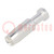 Contact; female; copper alloy; silver plated; 4mm2; Han® C; 40A