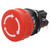 Switch: emergency stop; 16mm; Stabl.pos: 2; NC + NO; red; none; IP65