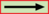 Brandschutzschild - Richtungspfeil, gerade, Rot/Schwarz, 5.2 x 14.8 cm, Folie