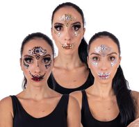 Strass autocollant Halloween III - modèle aléatoire