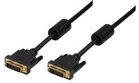 LogiLink DVI-D 24+1 Kabel, Dual Link, schwarz, 2,0 m (11113651)