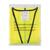 Detailansicht Safety vest "Standard" poly bag, yellow-neon
