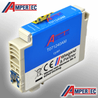 Ampertec Tinte ersetzt Epson C13T07124010 cyan