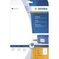 HERMA Inkjet-Etiketten A4 weiß 210x297 mm Papier matt 25 St.