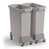 DURABLE Fahrwagen DURABIN® 60L rPP, Graphit