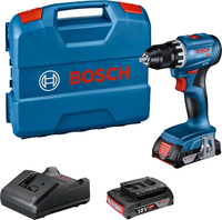 Bosch GSR 18V-45 1900 RPM 900 g Zwart, Blauw, Rood