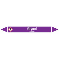 Brady GLYCOL 450X52RL-T1-LL-P21 selbstklebendes Etikett Rechteck Permanent Violett, Weiß