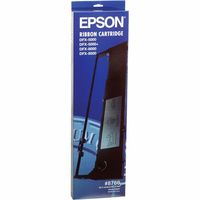Epson Black Fabric Ribbon Cartridge printerlint Zwart