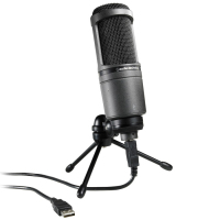 Audio-Technica AT2020USB Schwarz Studio-Mikrofon