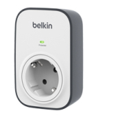 Belkin BSV102vf Czarny, Biały 1 x gniazdo sieciowe