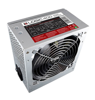 Logic 400 power supply unit 400 W 20+4 pin ATX ATX Stainless steel