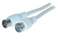 shiverpeaks 1.5m F-type coax-kabel 1,5 m Wit