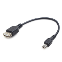 Gembird USB A - Micro-USB B, 0.15m USB kábel 0,15 M USB 2.0 Fekete