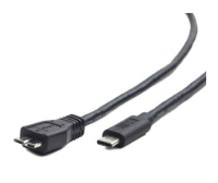 Gembird CCP-USB3-MBMCM-1M USB-kabel USB 3.2 Gen 1 (3.1 Gen 1) USB C Micro-USB B Zwart
