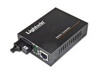 Lightwin LWC-10/100/1000-WDM-S20-A Netzwerk Medienkonverter 1000 Mbit/s 1310 nm Einzelmodus Schwarz