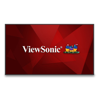 Viewsonic CDE5530 pantalla de señalización Pantalla plana para señalización digital 139,7 cm (55") LCD 450 cd / m² 4K Ultra HD Negro Procesador incorporado Android 11 24/7