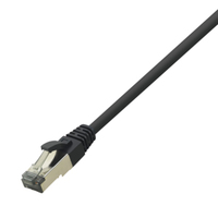 LogiLink CQ8033S hálózati kábel Fekete 1 M Cat8.1