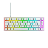 CHERRY K5V2 Compact teclado Juego USB AZERTY Francés Blanco