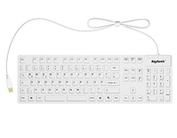 ICY BOX KSK-8030IN keyboard USB QWERTZ German White