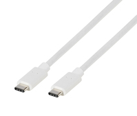 Vivanco PBDCVVUSBCC10W USB-kabel 1 m USB C Wit