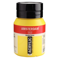Amsterdam 17722752 Acrylfarbe 500 ml Gelb Flasche