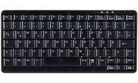 Active Key AK-4100 toetsenbord PS/2 QWERTZ Amerikaans Engels Zwart