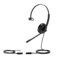 Yealink YHS34 Lite Mono Headset Vezetékes Fejpánt Iroda/telefonos ügyfélközpont Fekete