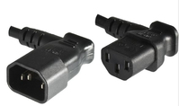 Microconnect PE040604 power cable Black 0.4 m C13 coupler C14 coupler