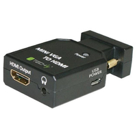 Techly Mini Convertitore da VGA e Audio a HDMI IDATA VGA-HDMINI