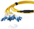 BlueOptics SFP5541BU3MKB Glasvezel kabel 3 m MPO 8x LC G.657.A1 Geel