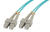 MCL 1m SC/SC câble de fibre optique Turquoise