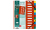 Exacompta 55245E lengüeta de índice Separador numérico con pestaña Caja de cartón Multicolor, Rojo
