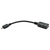 Tripp Lite U052-06N Micro USB to USB OTG Host Adapter Cable, 5-Pin Micro USB B to USB A M/F, 6-in. (15.24 cm)
