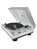 Omnitronic 10603043 DJ Turntable DJ-Plattenspieler mit Riemenantrieb Silber