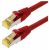 Helos Cat 6a S/FTP 0.25 m Netzwerkkabel Rot 0,25 m Cat6a S/FTP (S-STP)