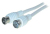 shiverpeaks 2.5m F-type coax-kabel 2,5 m Wit