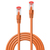 Lindy 47810 netwerkkabel Oranje 3 m Cat6 S/FTP (S-STP)