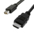 ITB RO11.99.5790 video cable adapter 1 m Mini DisplayPort HDMI Black