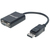 Manhattan 151962 video kabel adapter 0,15 m DisplayPort VGA (D-Sub) Zwart