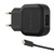 Qoltec 50184 mobile device charger Headphones, Headset, Power bank, Smartphone, Tablet Black AC, DC Indoor