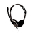 V7 HA212-2EP hoofdtelefoon/headset Bedraad Hoofdband Oproepen/muziek Zwart, Zilver