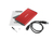 NATEC Rhino GO 2.5" Boîtier disque dur/SSD Rouge