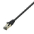 LogiLink CQ8033S câble de réseau Noir 1 m Cat8.1