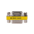 Akyga AK-AD-18 cable gender changer D-SUB Silver, Yellow