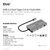CLUB3D CSV-1593 huby i koncentratory USB 3.2 Gen 1 (3.1 Gen 1) Type-C 16200 Mbit/s Metaliczny